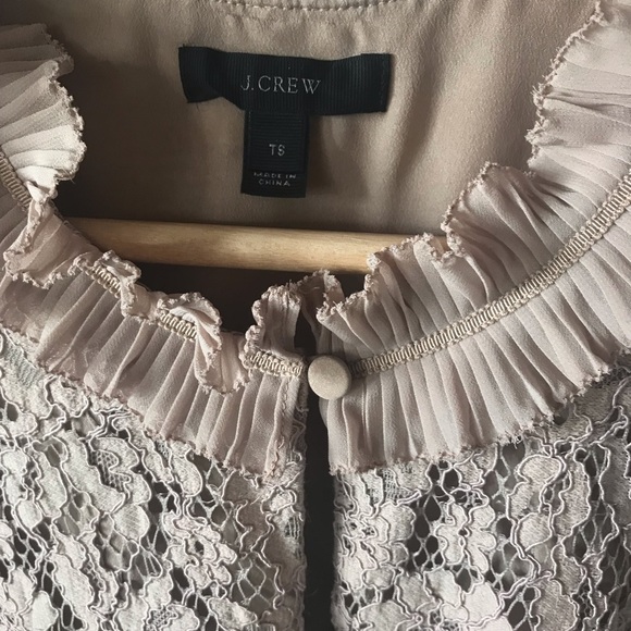 FINAL J. Crew TALL Lined Lace Sleeveless Top - Picture 7 of 7